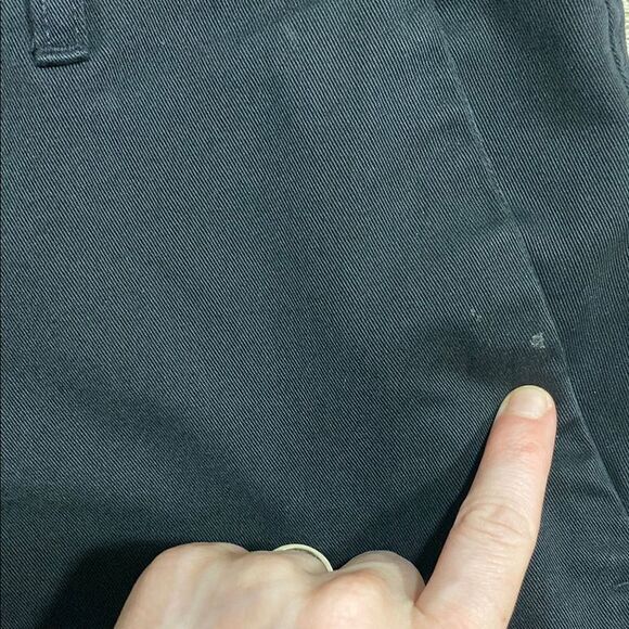 Volcom Weirder Pant Black Slim Tapered Chino 32 Skate Casual Y2K‎ Logo - Picture 12 of 16